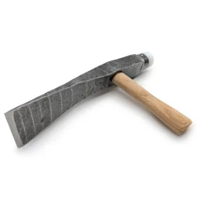 5352 - Martillo revocador de seguridad con cabeza de impacto de PE - forma berlinesa - 1,5 kg - mango de fresno de 18 cm