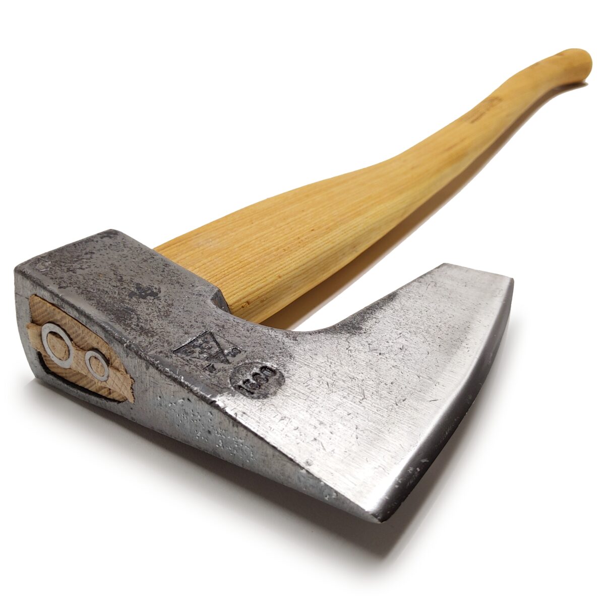 Hacha universal forjada Hacha vikinga 1,2 kg mango de nogal americano