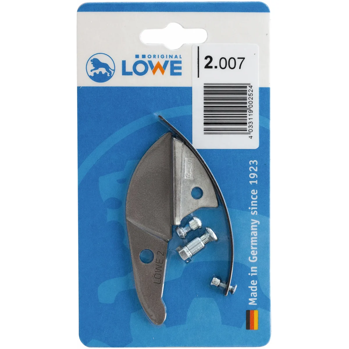 Tijera de taller original Löwe 2 secateurs - piezas de recambio - juego de piezas de recambio nº 2.007
