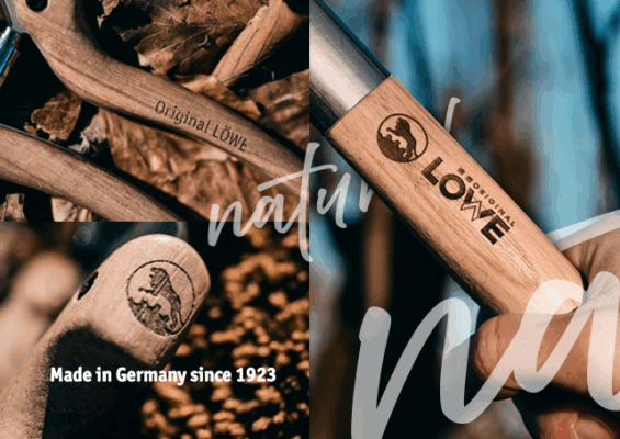 Tijeras para ramas con mango de madera